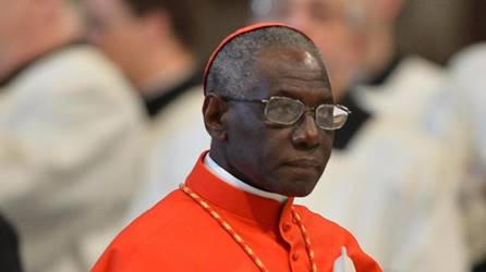 Il cardinale Robert Sarah, prefetto della Congregazione per il Culto Divino e la Disciplina dei Sacramenti
