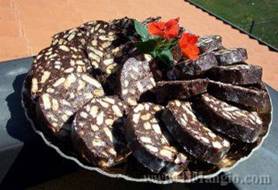 salame dolce al cioccolato
