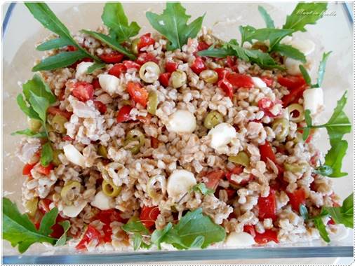 Risultati immagini per Insalata di mais, farro e filetto di manzo