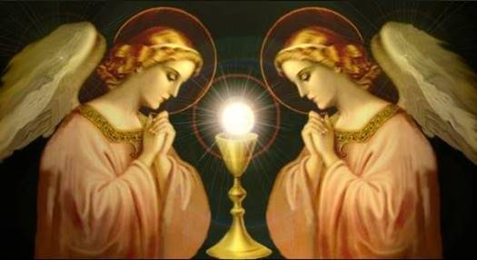 Risultati immagini per L'Eucaristia presenza divina